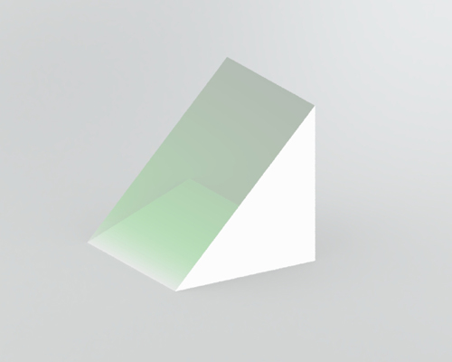 Треугольная призма с прямым углом (на заказ)